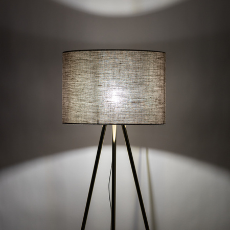 UMBERTO LINEN GOLD LAMPA PODŁOGOWA 1 TK Lighting 16036