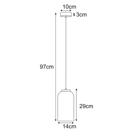 Lampa wisząca K-5631 z serii INGA Kaja Lighting