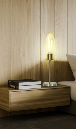 MELOT LAMPA 1X60W E27 NIKEIL MAT Z KLOSZEM PROMOCJA Candellux 41-10813