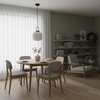Lampa wisząca z białym, ryflowanym kloszem DIOP Kaja Lighting K-5891
