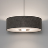 Lampa wisząca o średnicy 65cm z abażurem w kolorze jedwabistego grafitu 1xE27 LAGO L Nowodvorski 11675