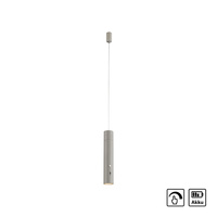 Lampa wisząca tuba szara bezprzewodowa akumulatorowa ładowana USB ATTACH Just Light 18281-40