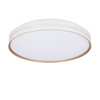 MONTANA LAMPA SUFITOWA PLAFON BIAŁY+ZŁOTY 24W LED 40 CM KLOSZ BIAŁY Candellux 14-11312