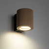 Kinkiet z ryflowanego drewna jednokierunkowy EVE CORTE WOOD 1xGU10 Tk Lighting 11443