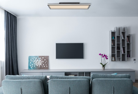 Lampa sufitowa JESSY 20cmx80cm LED Globo 41596D4 sterowana pilotem