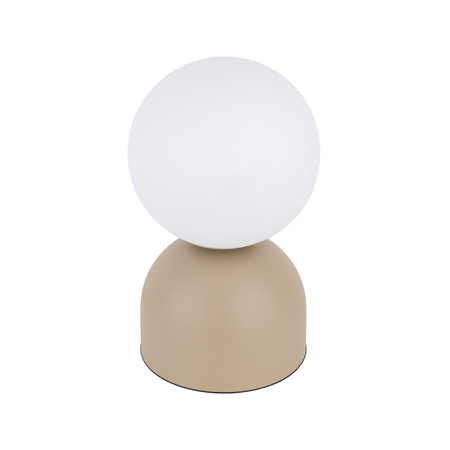 Duża lampka nocna wysokość 50cm średnica 30cm 1XE27 MIKI SABIA BIG Tk Lighting 11498