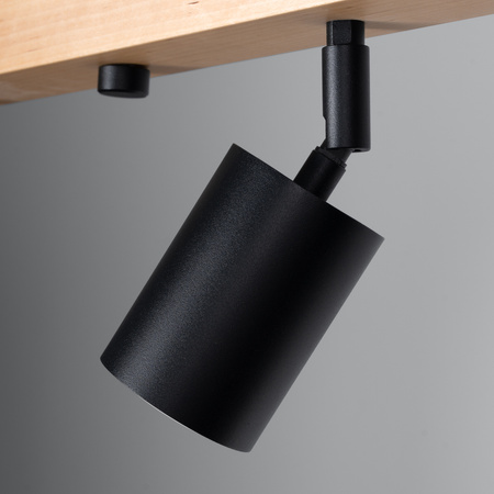 Plafon VERDO 4 czarny Sollux SL.1294