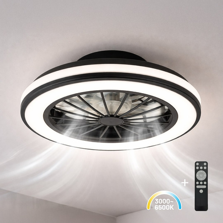 Lampowentylator Blast 24W LED + 15W sterowany pilotem Milagro ML2767