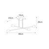 Lampa sufitowa SITYA WHITE Kaja K-4392