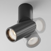 Czarna tuba sufitowa natynkowa regulowana LED 3000K Dafne C027CL-L10B Maytoni