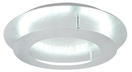 MERLE LAMPA SUFITOWA PLAFON 40 18W LED 3000K SREBRNY Candellux 98-66176