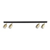 TOP BLACK GOLD LAMPA SUFITOWA 4 TK Lighting 5619