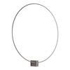 Kinkiet brązowy okrąg LED o średnicy 80cm VEXA BROWN 30W Tk Lighting 18309