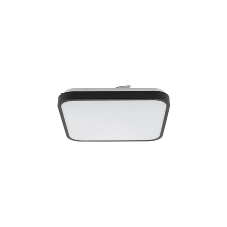 Kwadratowy plafon sufitowy z czarną obramówką 33cm 3000K IP44 AGNES SQUARE LED PRO Nowodvorski 10983