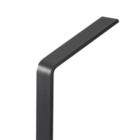 Nowoczesny słupek ogrodowy LED czarny z pochyloną głowicą 80cm 3000K SLIM LED Nowodvorski 11540