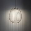 Lampa wisząca druciana w kolorze bezowym 50cm SPHERA L SABIA 1xGX53 Tk Lighting 11303