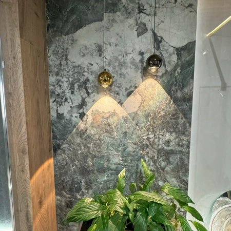 Lampa wisząca złota kula o średnicy 12cm Aurenia LED 3000K PL0122-GD Yaskr