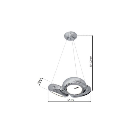 Lampa wisząca MERCURIO LED Milagro ML329