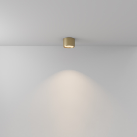 Tuba natynkowa w kolorze matowego złota LED 3000K IP44 Hydra C090CL-10W3K-MG Maytoni