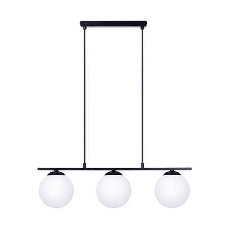 Lampa wisząca 3 białe kule GLOBE E14 Zuma Line 1209
