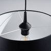 Lampa wisząca NOVA 30 czarna Sollux SL.1405