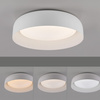 Okrągły biały plafon sufitowy 40cm sterowany pilotem OSKO LED Just Light 14215-16