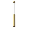 Lampa wisząca pojedyńcza matowa złota tuba 5,4cm 1xGU10 Artisan P082PL-GU10-MG Maytoni