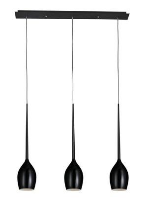 Lampa wisząca IZZA 3 SHINY BLACK Azzardo AZ2321