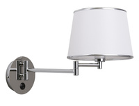 LAWA LAMPA KINKIET 1X40W E14 CHROM Candellux 21-06066