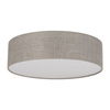 Lampa sufitowa plafon RONDO LINEN 60cm TK Lighting 5637