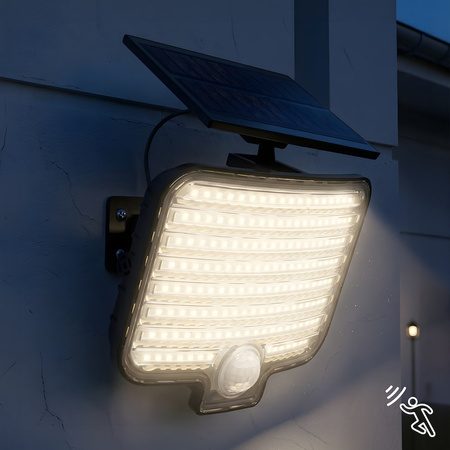 Naświetlacz Solarny z czujnikiem ruchu Alex 600lm 4000K IP44 Eko-LIght EKO2507