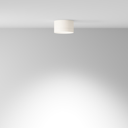 Niska oprawa natynkowa biała 1xGX53 o średnicy 8,5cm Hoop C086CL-GX53-SRD-W Maytoni
