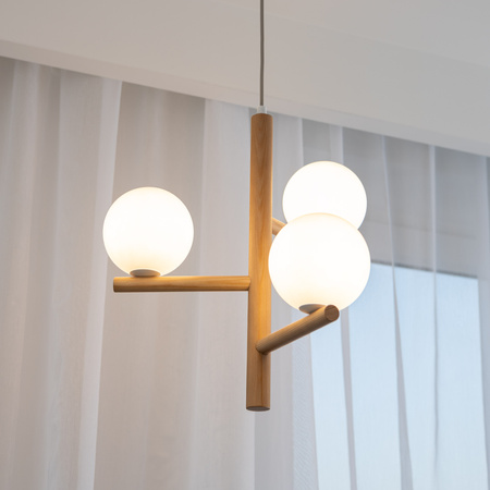 ESTERA WOOD LAMPA WISZĄCA 3 TK Lighting 6799