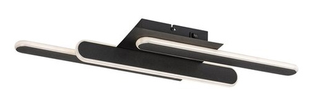 Czarna lampa sufitowa podłużna LED 3000K/4000K Sindri Rabalux 71051