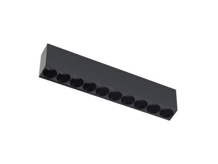 Lampa sufitowa natynkowa prostokątna 26,7cm LED TETRIX 10 20W CCT BK AZZARDO AZ6282
