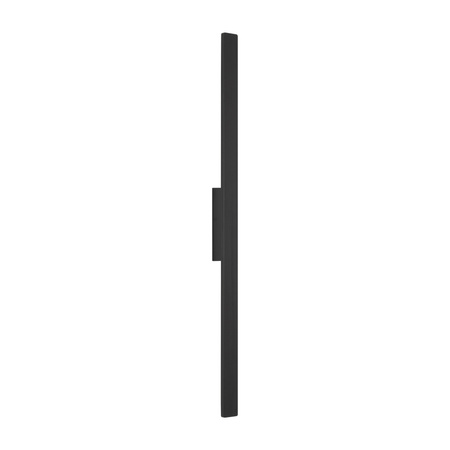 Podłużny pionowy kinkiet elewacyjny czarny 100cm 3000K IP54 DEMI LED M Nowodvorski 11555