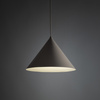 Lampa wisząca metalowy stożek o średnicy 33,5cm CONO L KASZMIR 1XE27 Tk Lighting 11381