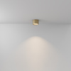 Tuba natynkowa w kolorze matowego złota LED 3000K IP44 Hydra C090CL-10W3K-MG Maytoni