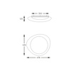 Lampa sufitowa LED Zuma Line FM2201001-470