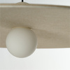 Lampa wisząca filcowa okrągła LED 3000K FREYA BEIGE AZZARDO AZ5907