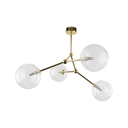 Lampa sufitowa poczwórna FAIRY IV GOLD TK Lighting 10070