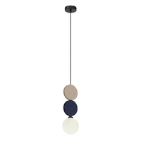 Lampa wisząca Andrea 1xG9 Italux PND-59779C-1S-MLTI