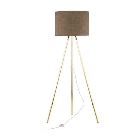UMBERTO BROWN GOLD LAMPA PODŁOGOWA 1 TK Lighting 16032