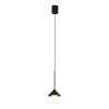 Lampa wisząca czarna do łazienki lub sypialni IP44 Suza LED 3000K PL0103-BK Yaskr