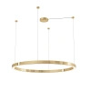 Żyrandol, złota lampa wisząca o średnicy 120cm Aurum L 1xLED 3000K PL0116-130 Yaskr