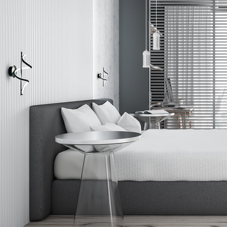 Kinkiet TWIST BLACK 12W LED Milagro ML1058