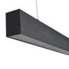 Czarna lampa wisząca liniowa o długości 120cm Sigi V LED 3000K PL0130-BK Yaskr