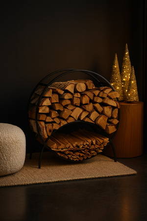 Ozdobny stojak na drewno KS-20 STOJAK WOOD RING L z serii KAJA HOME