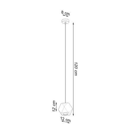 Lampa wisząca WOODY Sollux SL.1011