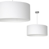 Lampa wisząca Casino biały abażur 50cm 1xE27 Milagro ML6374